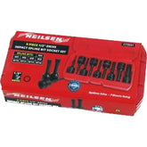 Neilsen Impact Spline Bit Sockets Set 1/2" Drive Impact Spline Sockets M4 - M16